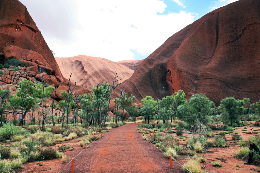 Kuniya Walk in Uluru Kata Tjuta National Park, Northern Territory