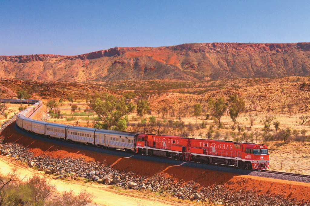 Le Ghan de Adelaïde à Alice Springs