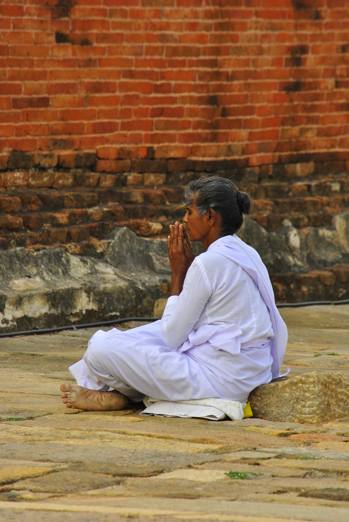 Bouddhiste - Anuradhapura, Sri Lanka