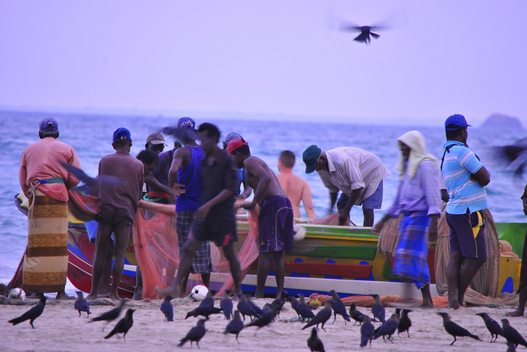 Pêcheurs de Trincomalee, Sri Lanka