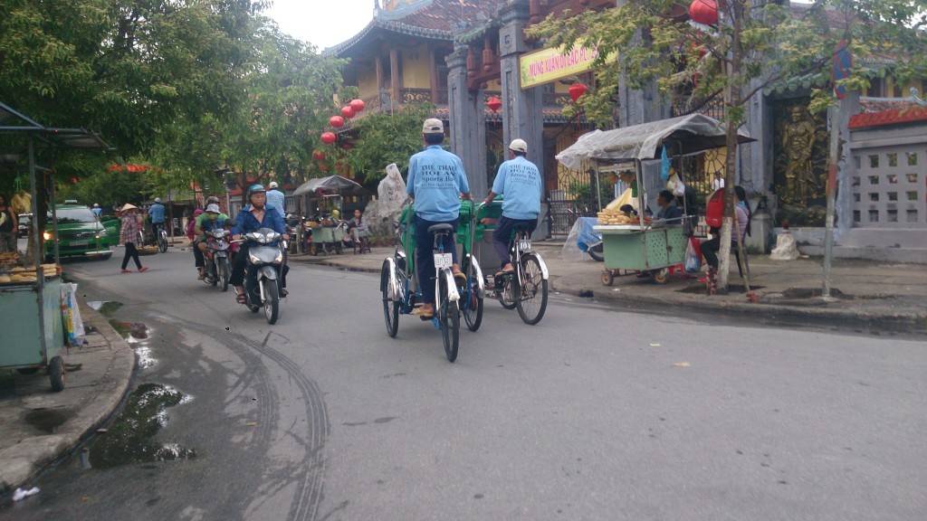 Balade cyclopousse Hoi An