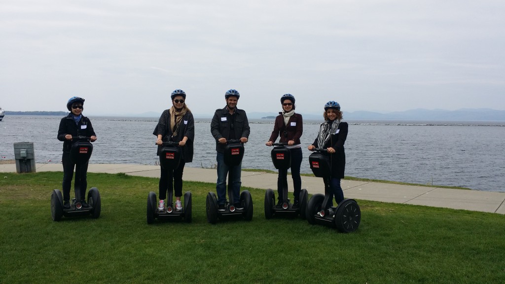 Découverte de Burlington en segway