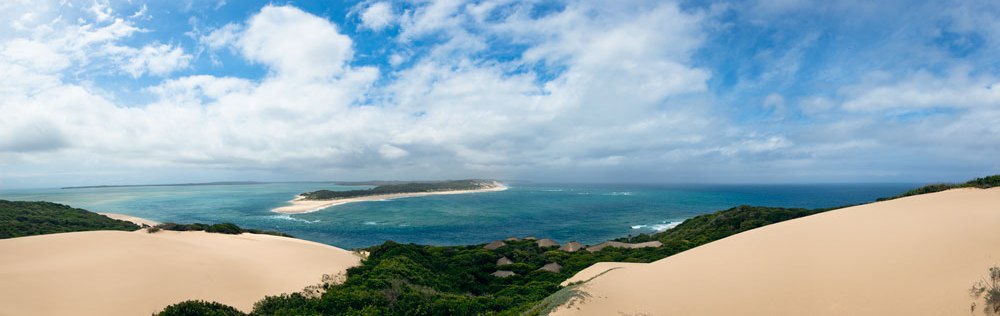 Mozambique - les dunes et la mer