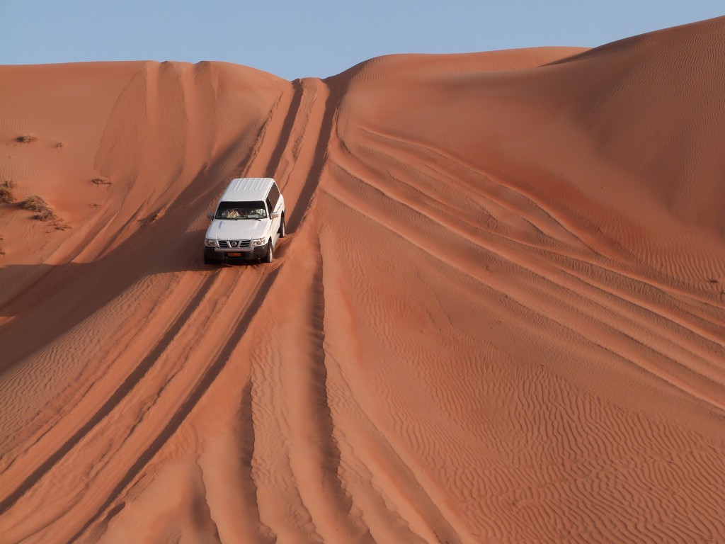 Dune bashing - Wahiba Sands