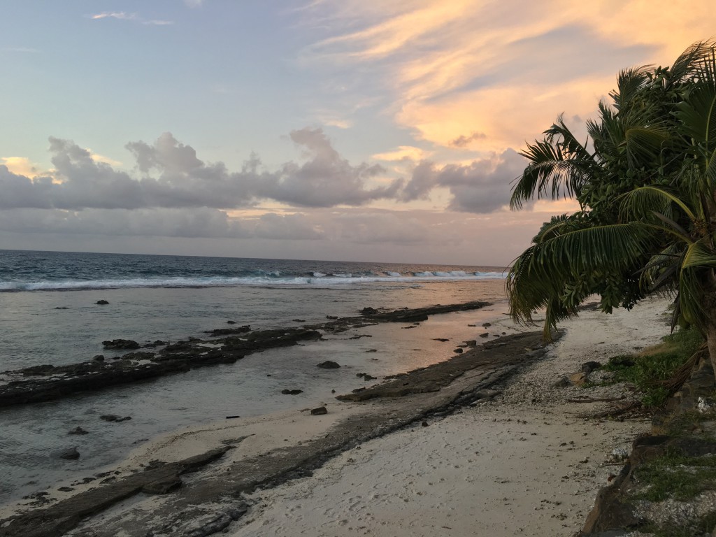 Coucher de soleil - Huahine, Polynésie Française