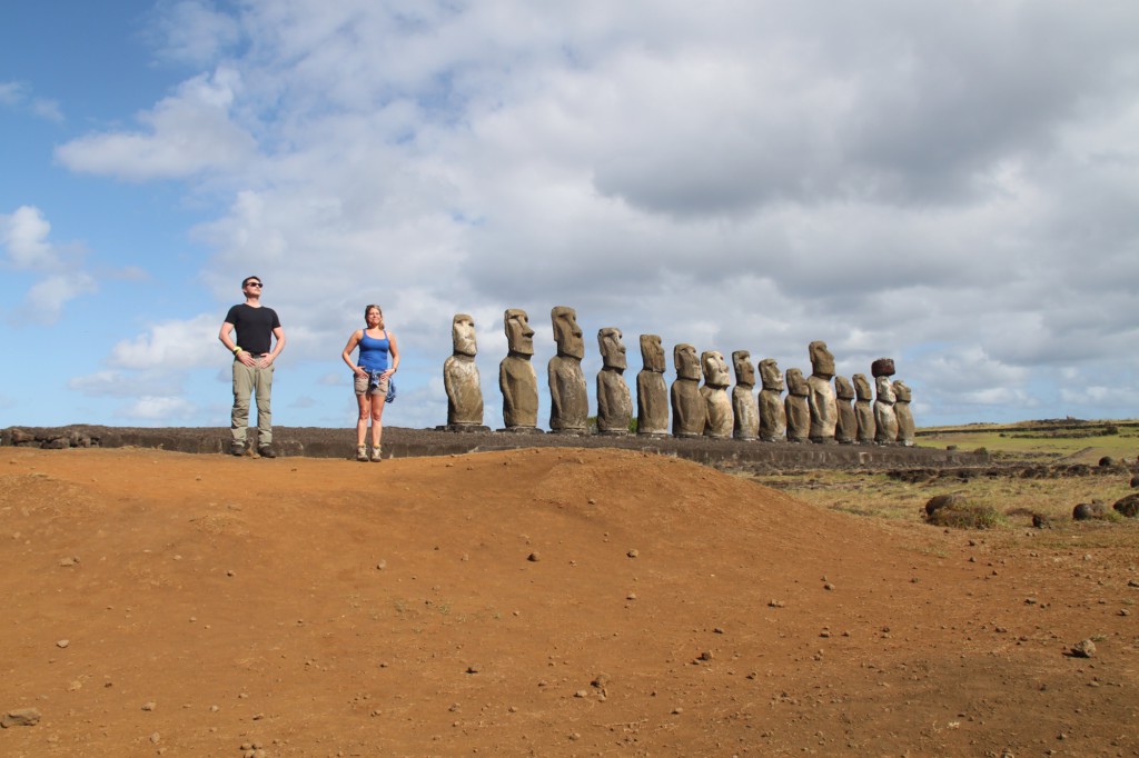 Les 15 Moaï - Ile de Pâques