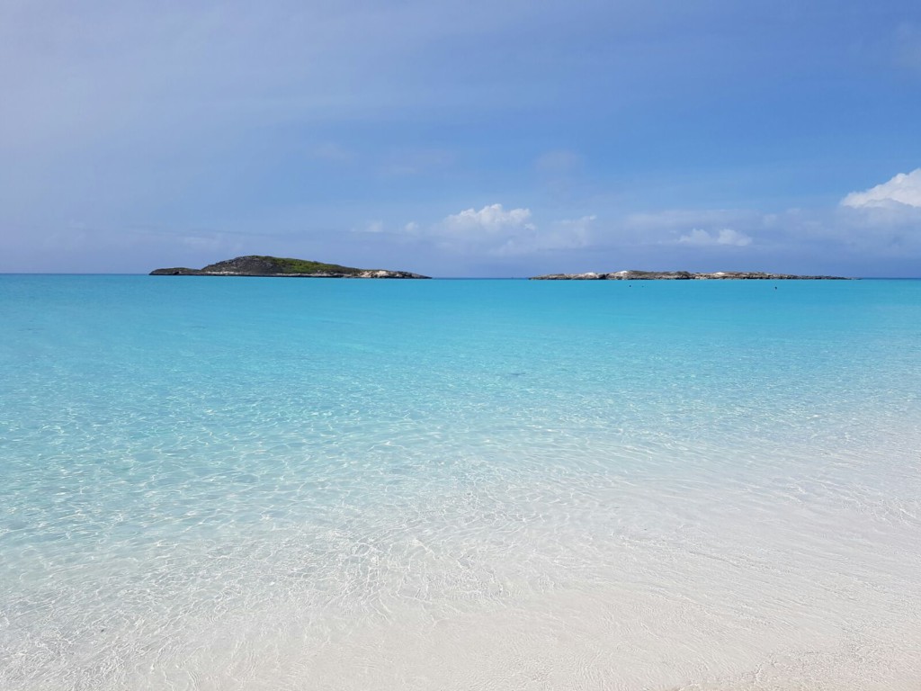 Plage du Tropique du Cancer, Exumas, Bahamas