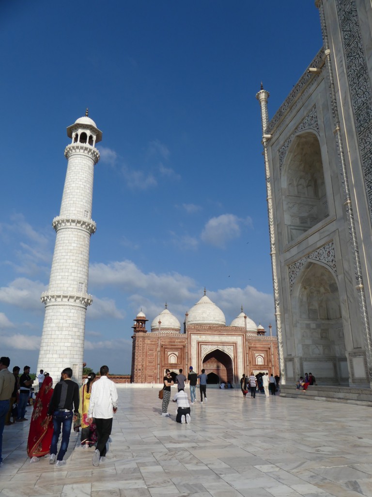 Taj Mahal et Mosquée, Rajasthan, Inde