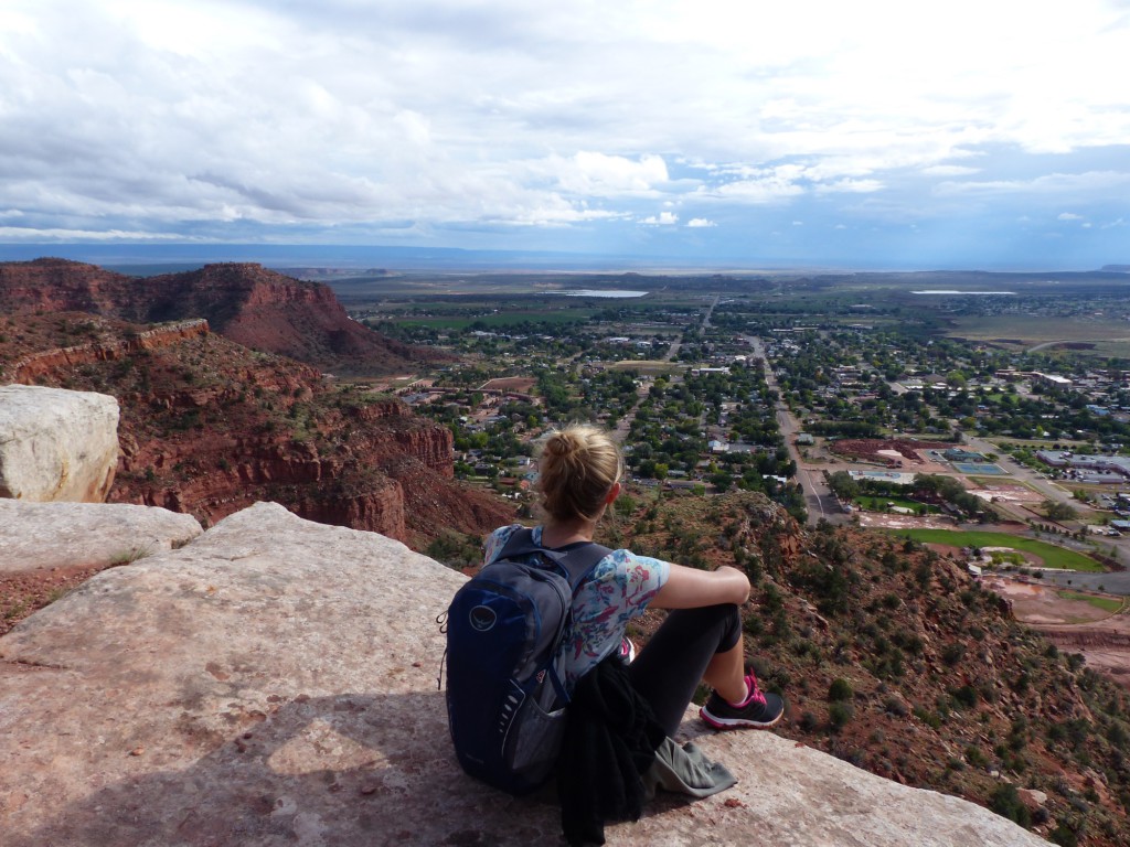 Vue sur la ville de Kanab