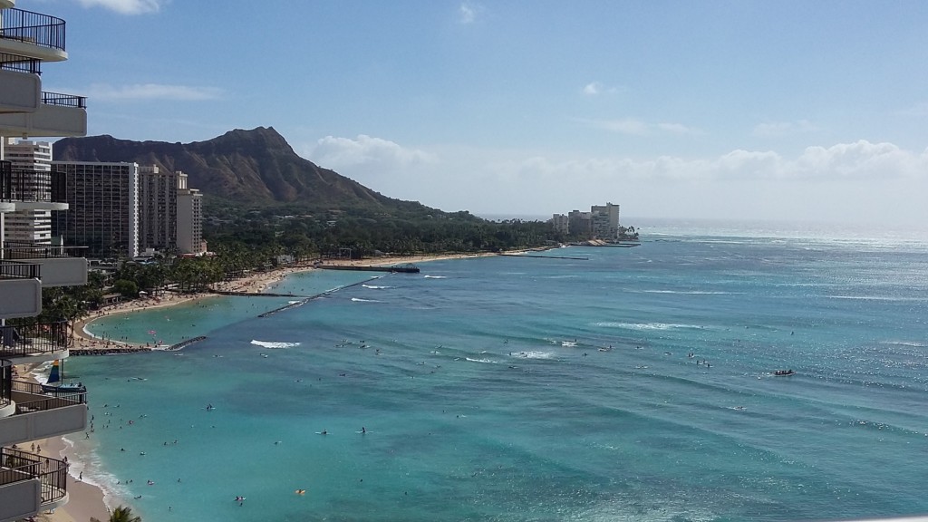 Vue sur Honolulu - Oahu