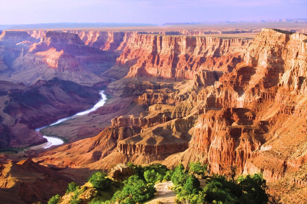 Majestic Vista of the Grand Canyon at Dusk - Credit Papillon