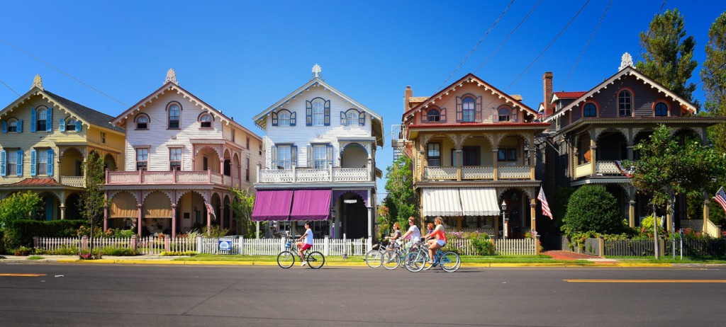 Maisons victoriennes à Cape May - New Jersey - Credit NJ Department of Tourism