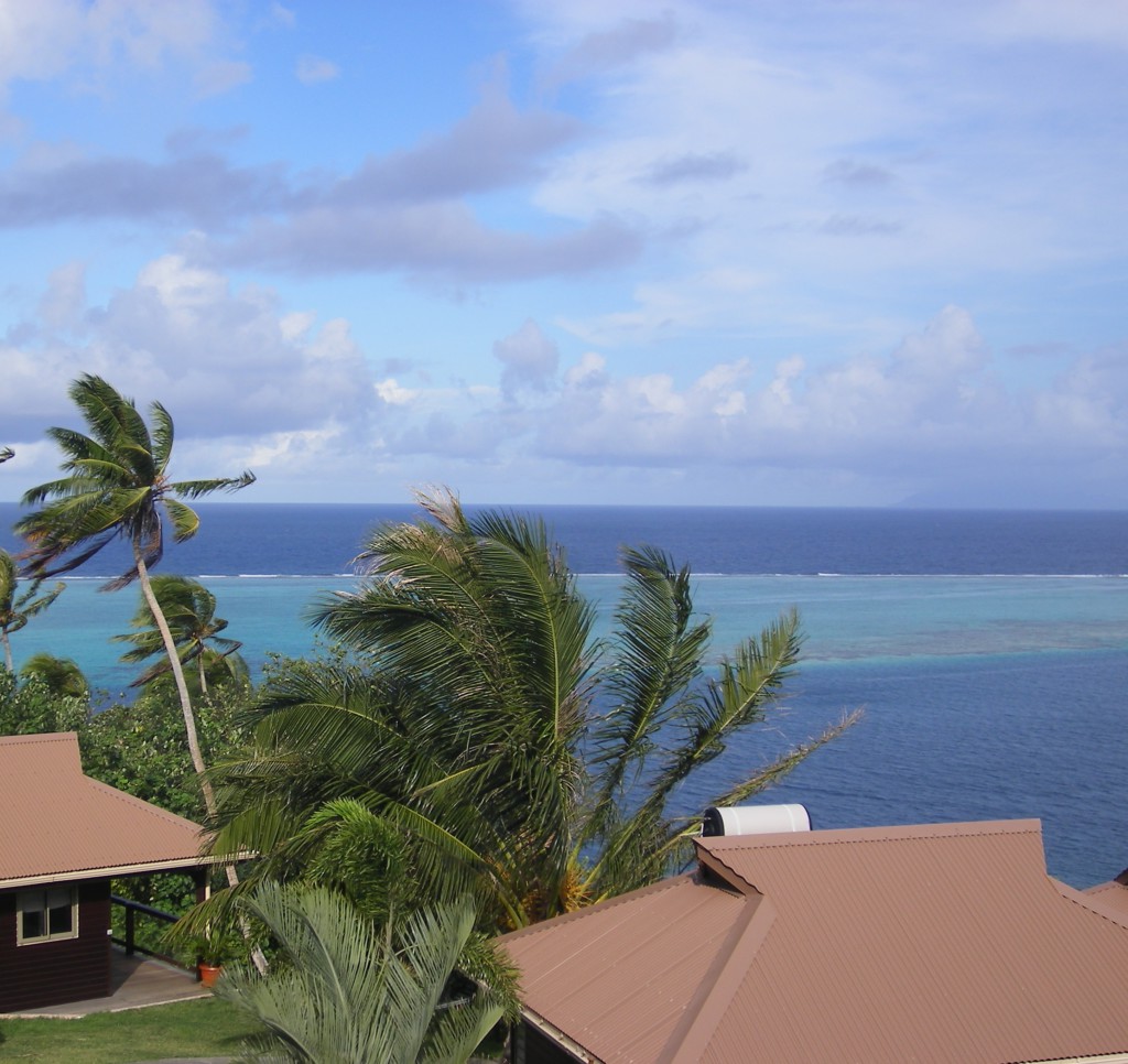 Villa Tonoi et sa vue - Raiatea