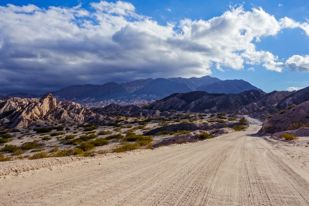 Quebrada de las Flechas, Argentine