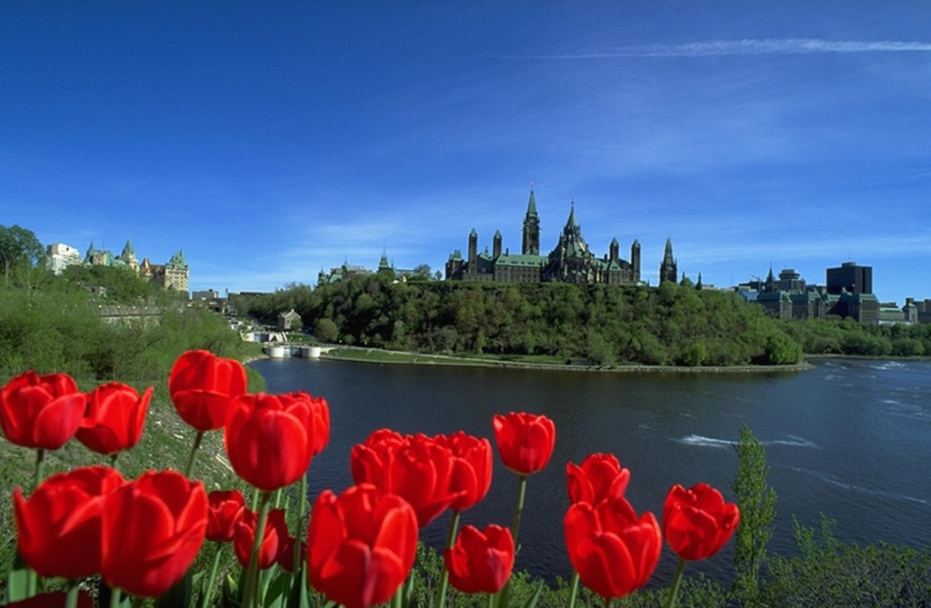 Collines du Parlement à Ottawa