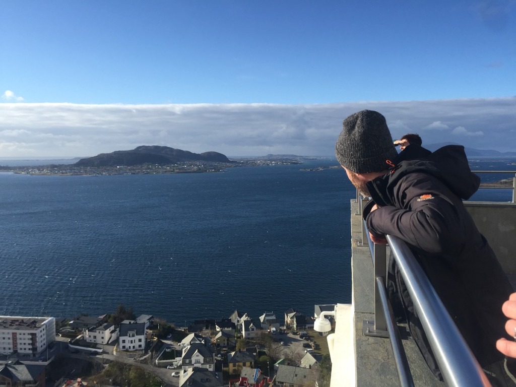 Alesund - vue sur les îles