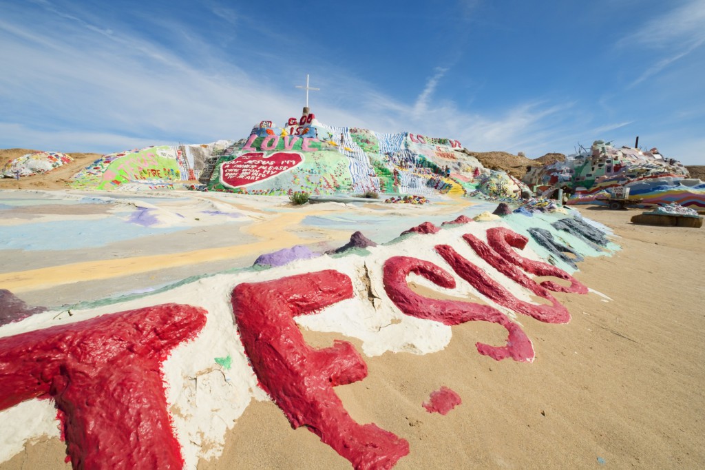 Salvation Mountain, Californie