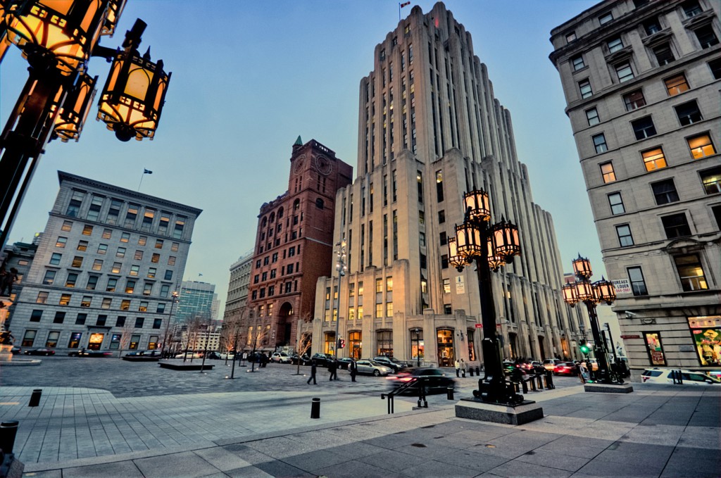 Place d'Arme, Montréal, Québec, Canada