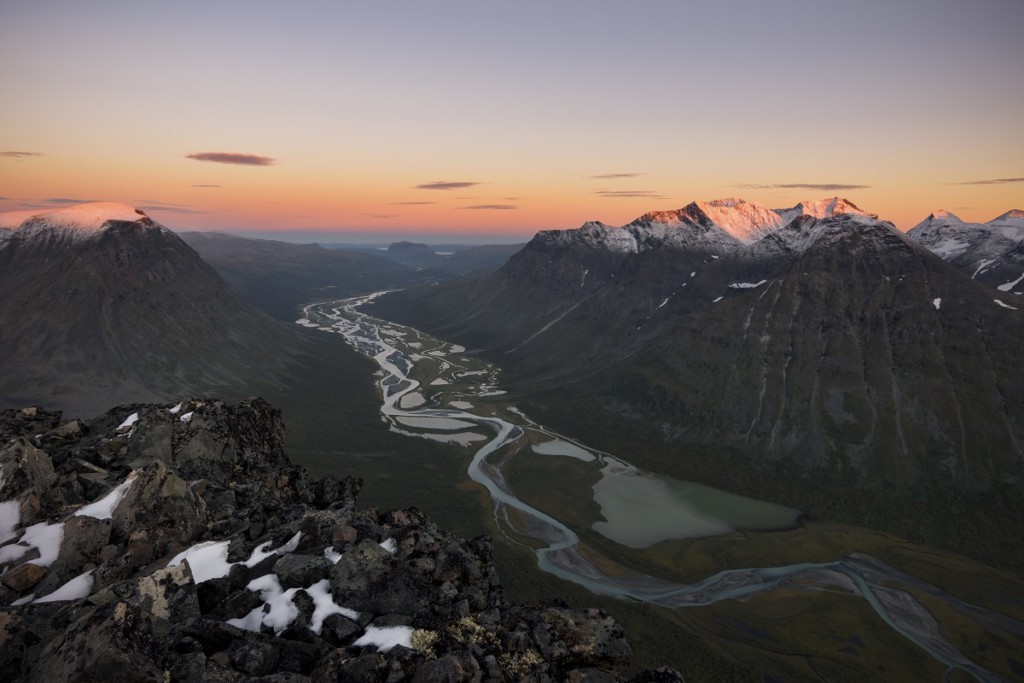 Kungsleden, Suède