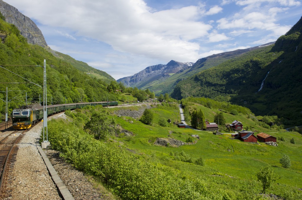 La Norvège en train