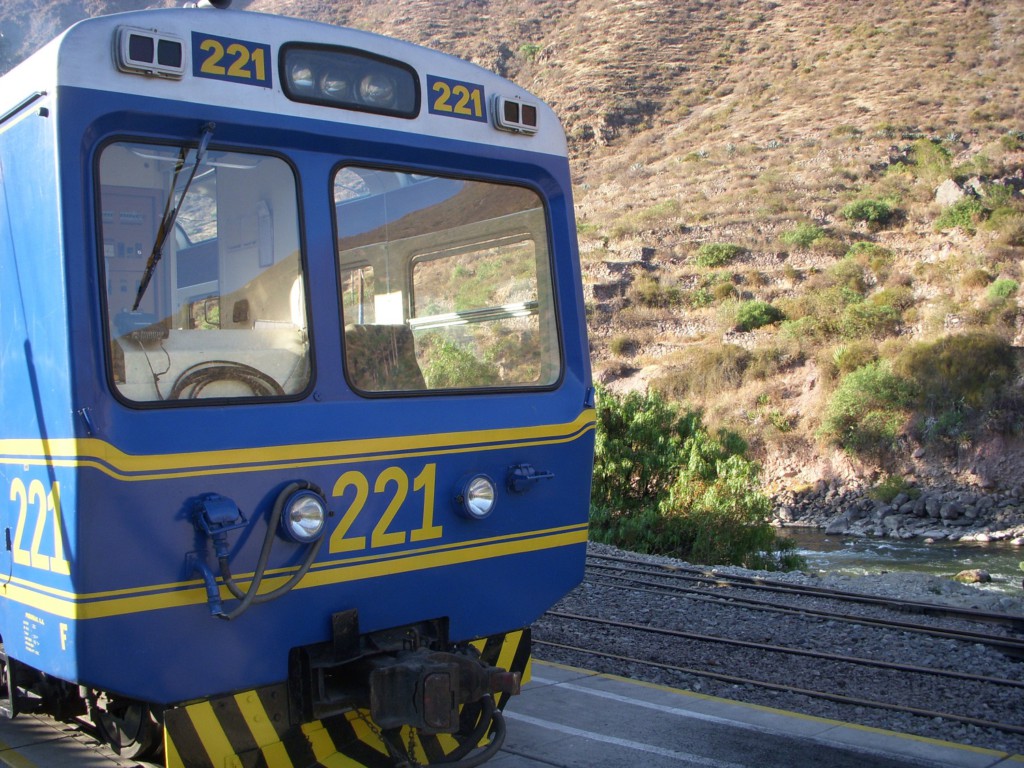 Train pour le Machu Picchu