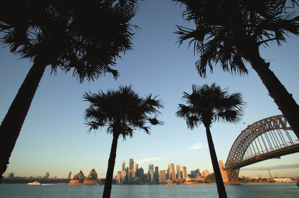 Sydney Harbour City skyline