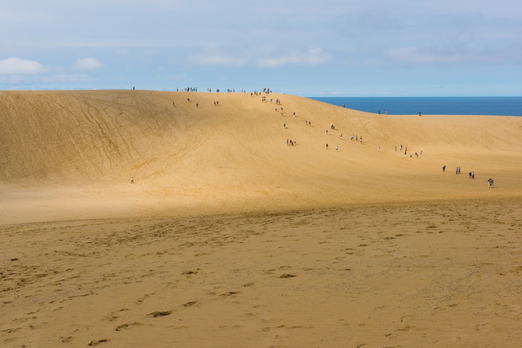 Dunes de sable, Tottori, Japon