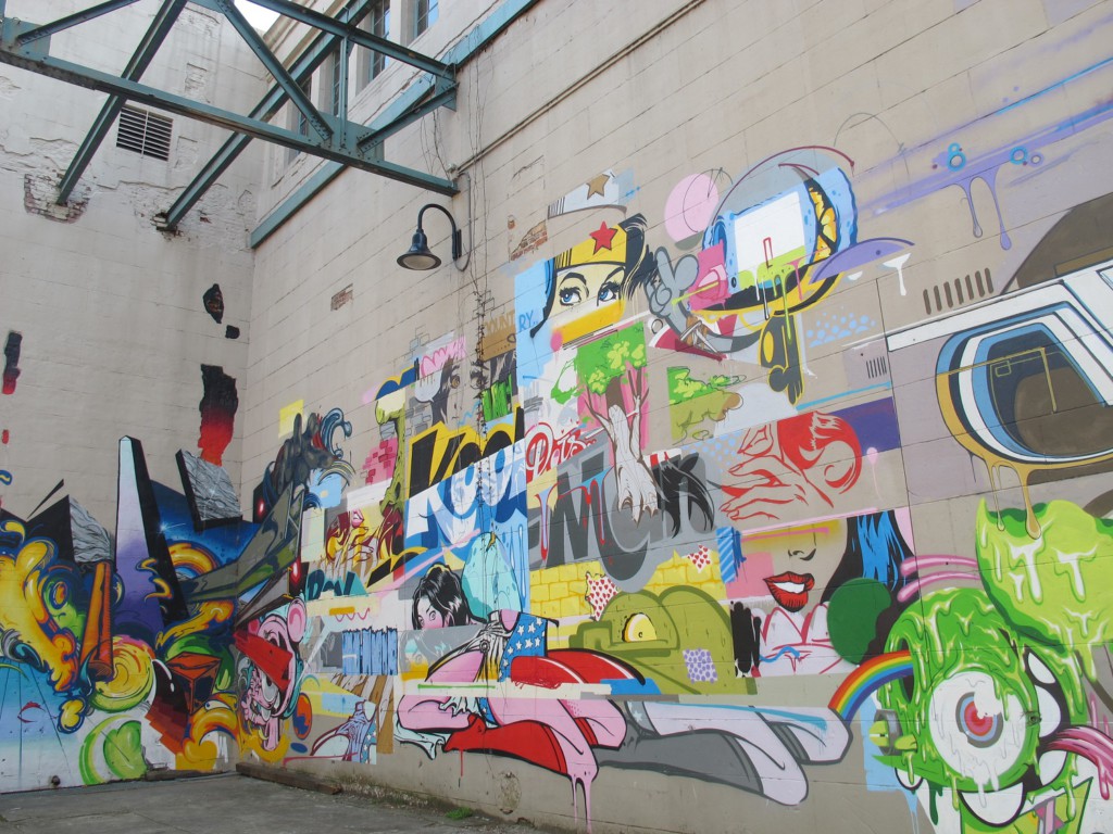 Street art à Richmond, Virginie, USA