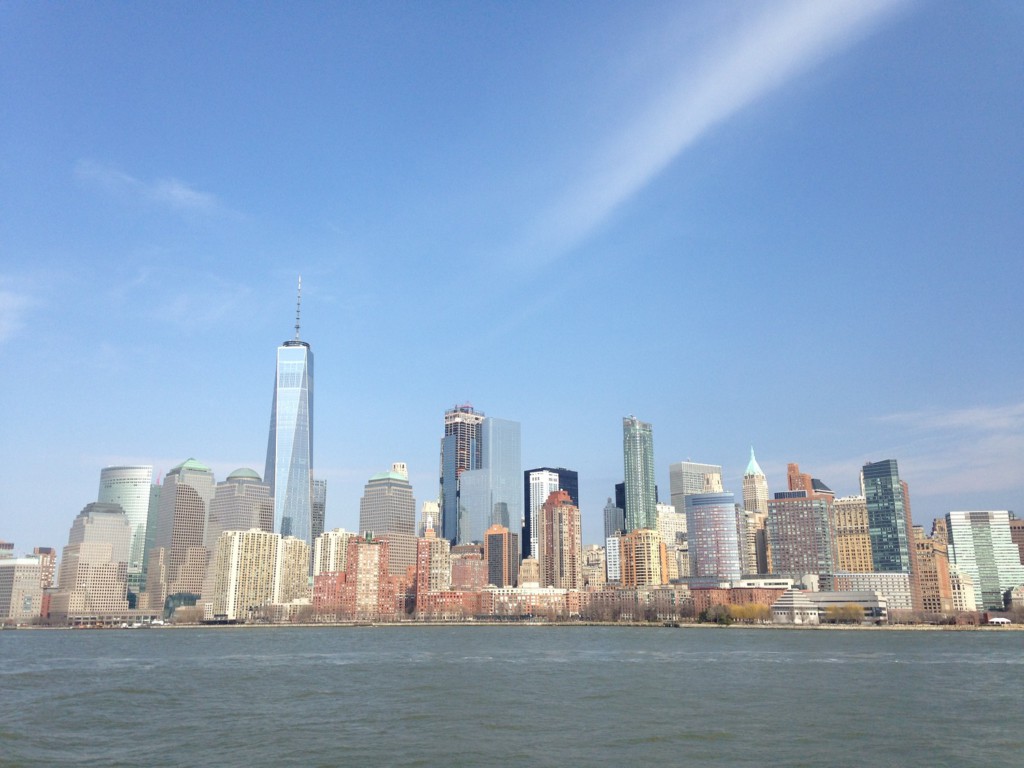La skyline de Manhattan, New York, USA