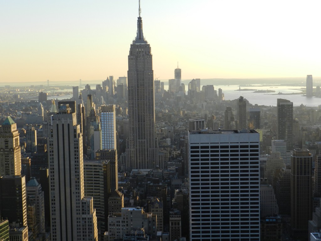 Vue depuis The Top of the Rock, New-York, USA