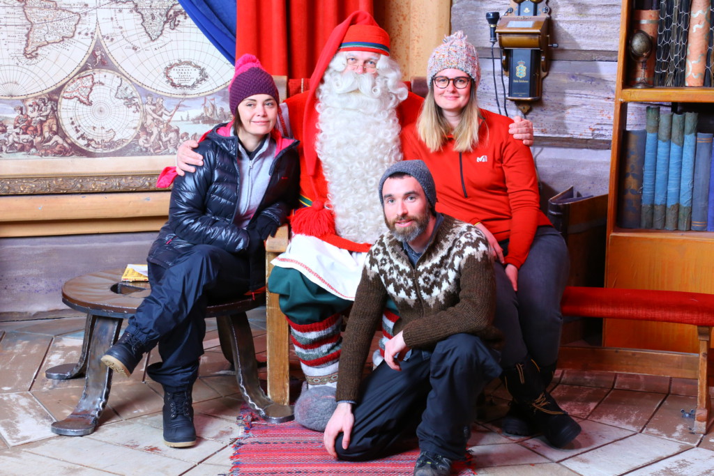 Nos conseillers Scandinavie ont même rencontré le Père Noël !