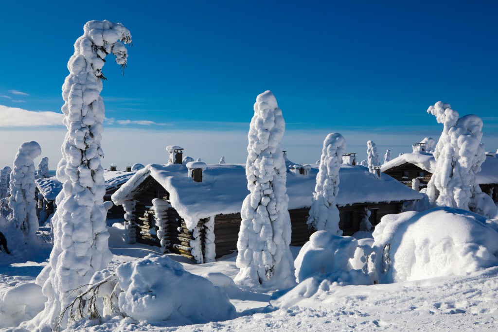 Laponie enneigée, Finlande