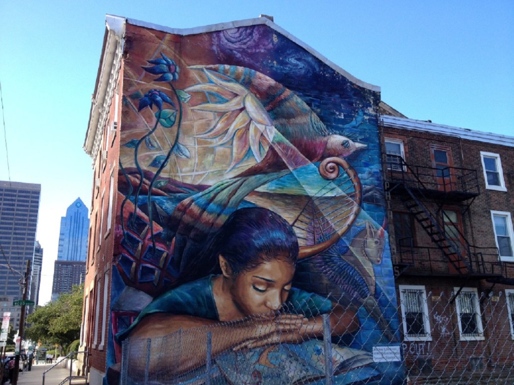 Fresque murale, Baltimore, Maryland, USA