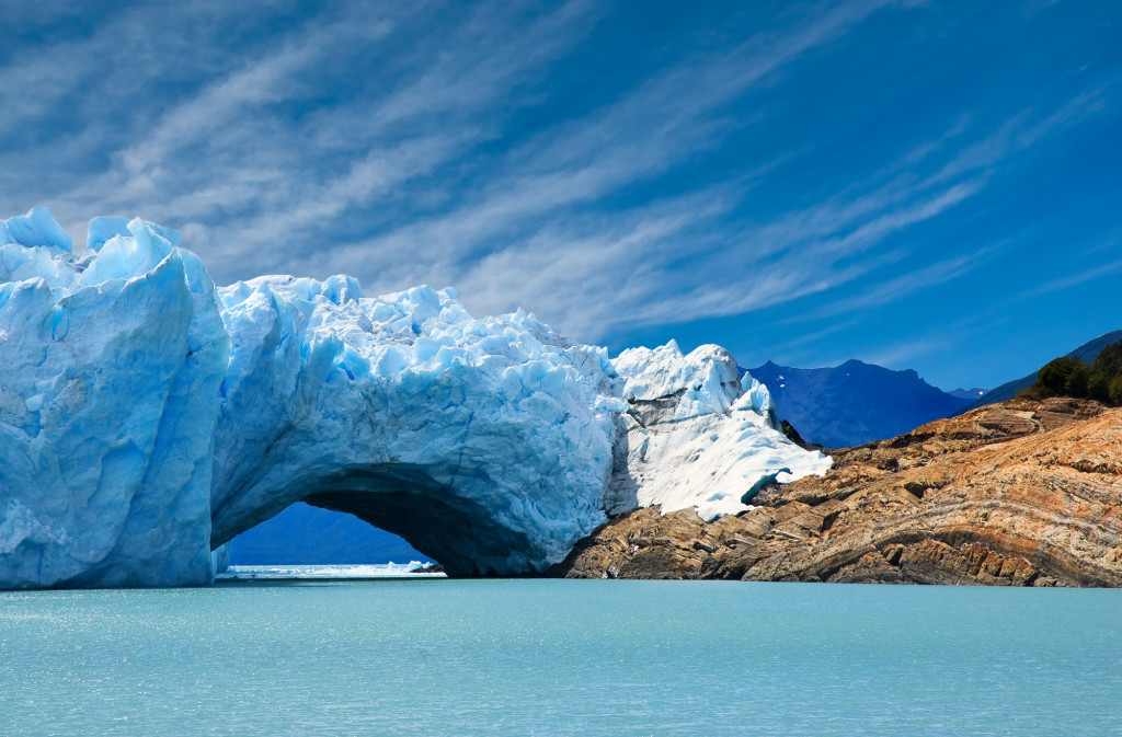 Pont de glace du glacier de Perito Moreno