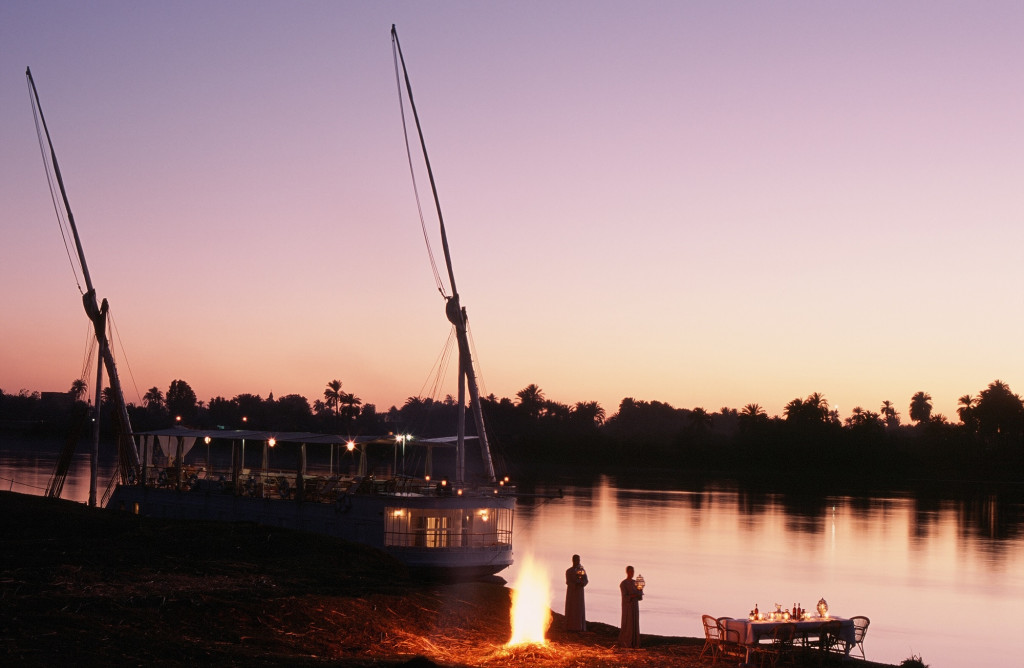 Sur les bords du Nil, Égypte