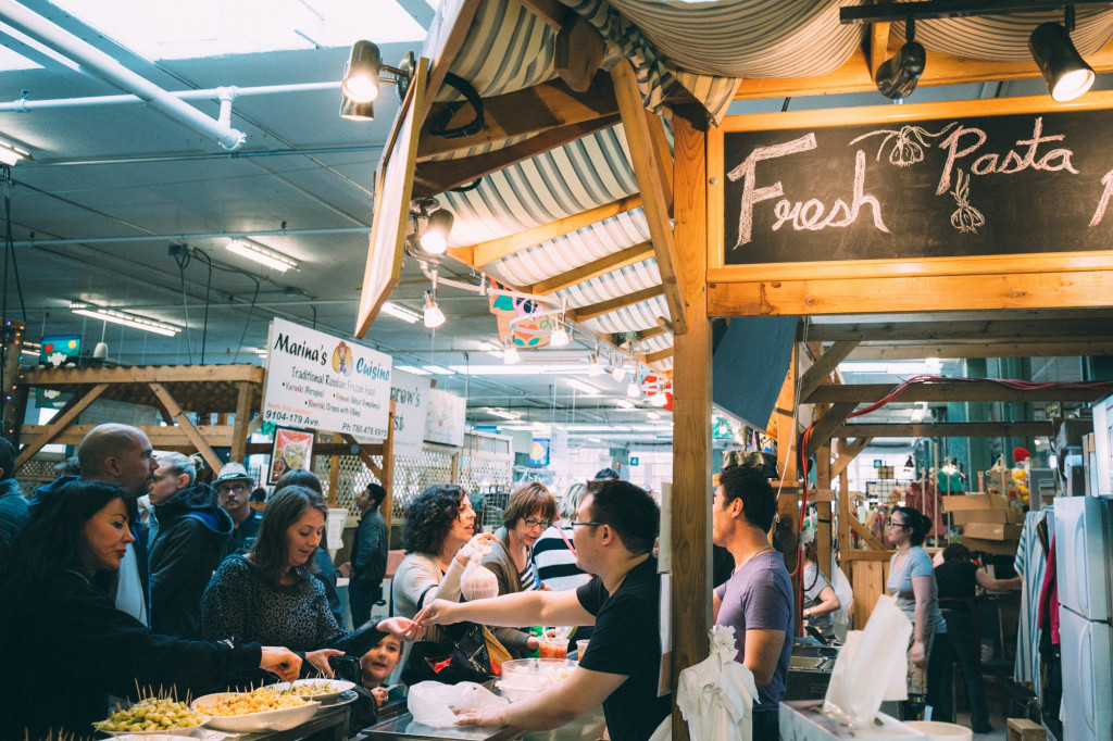 Street food à Edmonton, Alberta