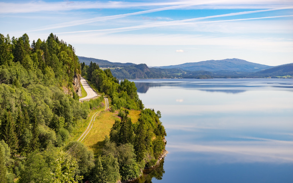 Snasa Lake, Norvège