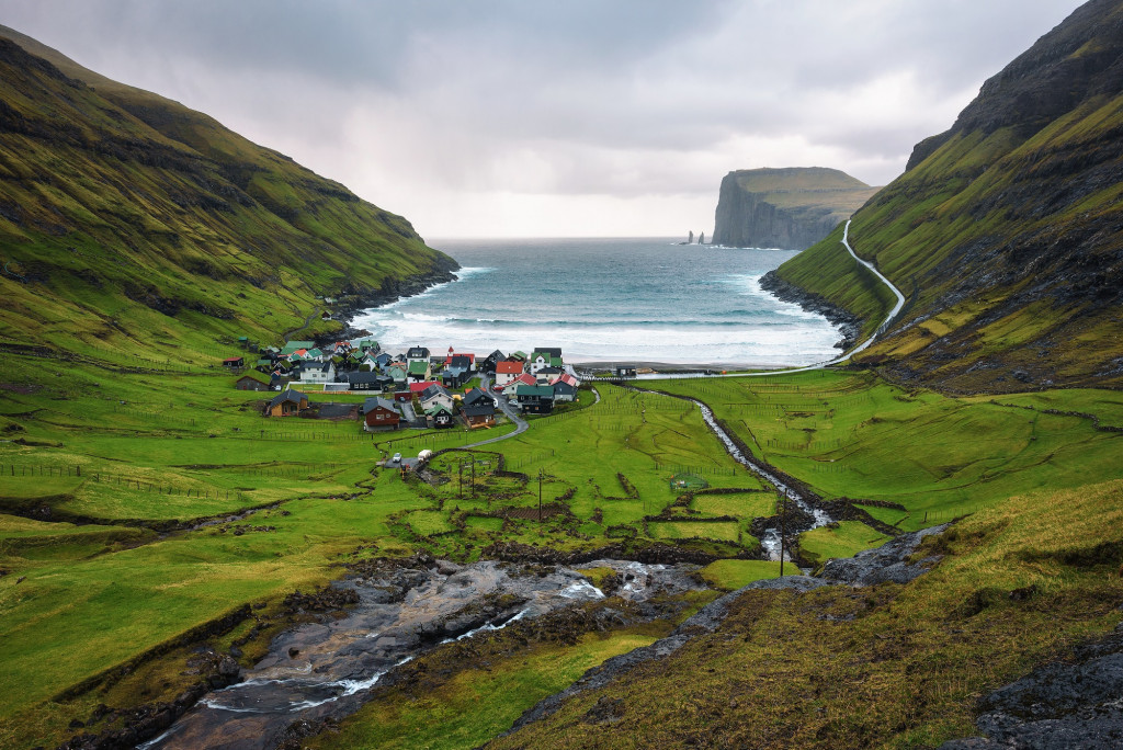 Tjornuvik, îles Féroé