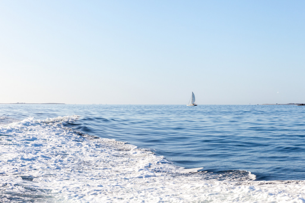 A la sortie du port de Lampaul sur l'île d'Ouessant, ©RAGOT Eugenie