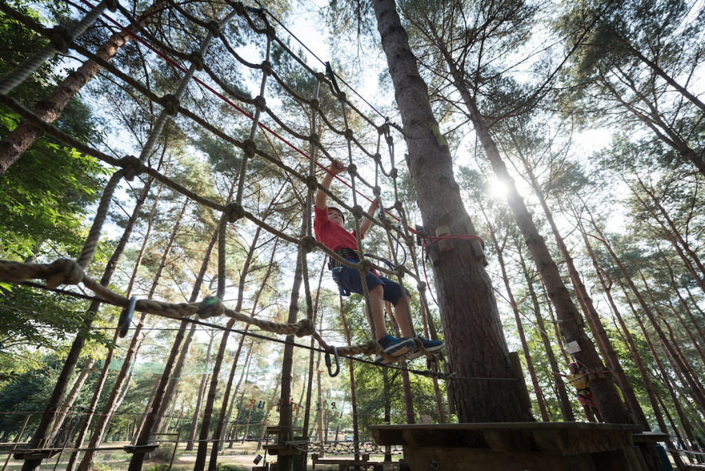 Jouer au Tarzan moderne ©Berthier Emmanuel