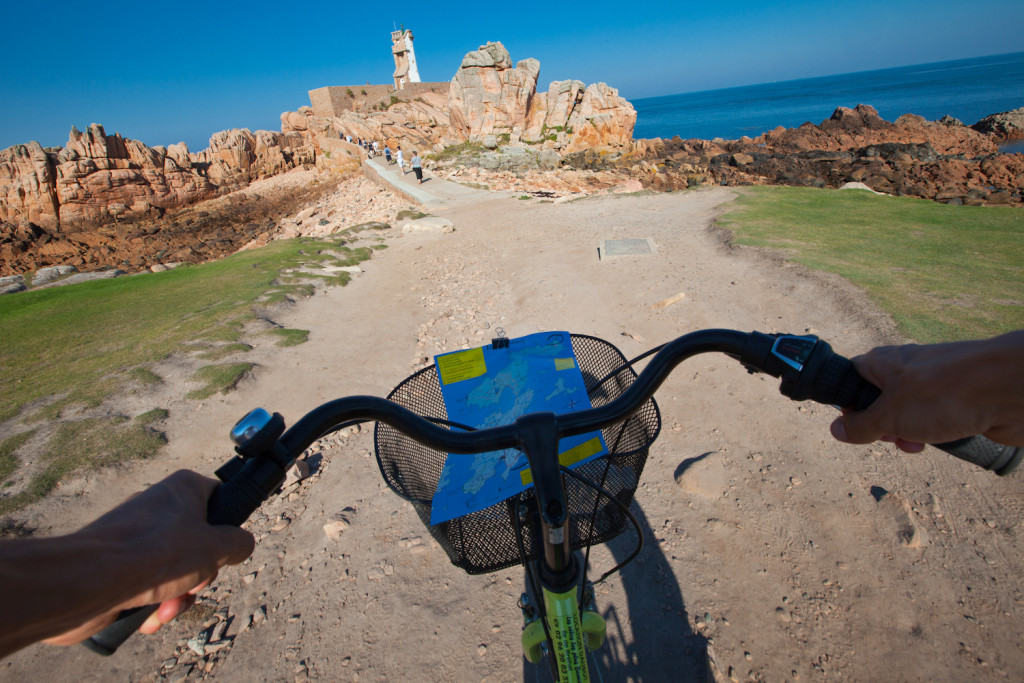 Découvrir l'île à vélo ©TORSET Pierre