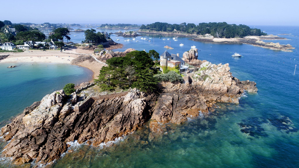 Plage de Guerzido, île-de-Bréhat ©Marc Ollivier/Ouest France