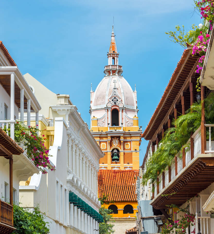 Visitez la vieille ville de Cartagena classée au patrimoine mondial de l'UNESCO