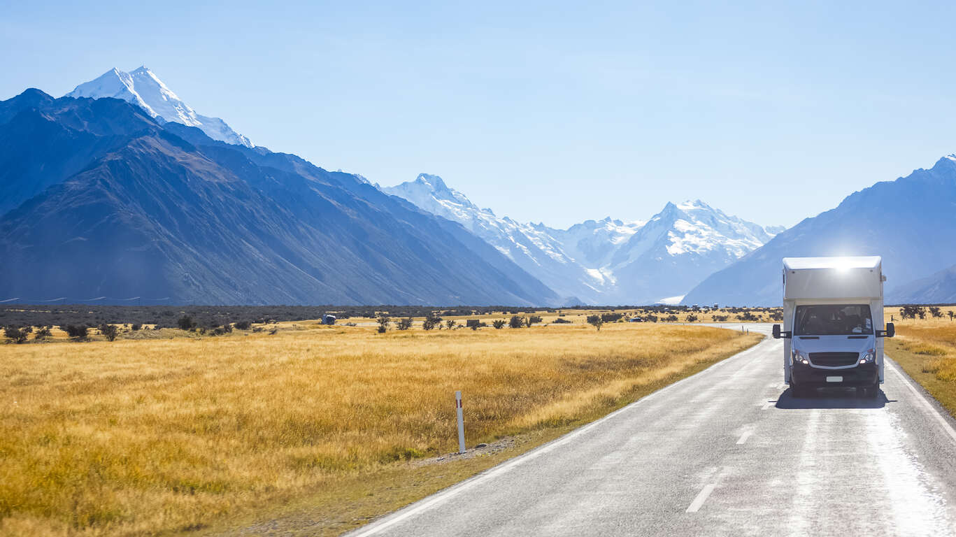 Le petit tour de Nouvelle-Zélande en camping-car