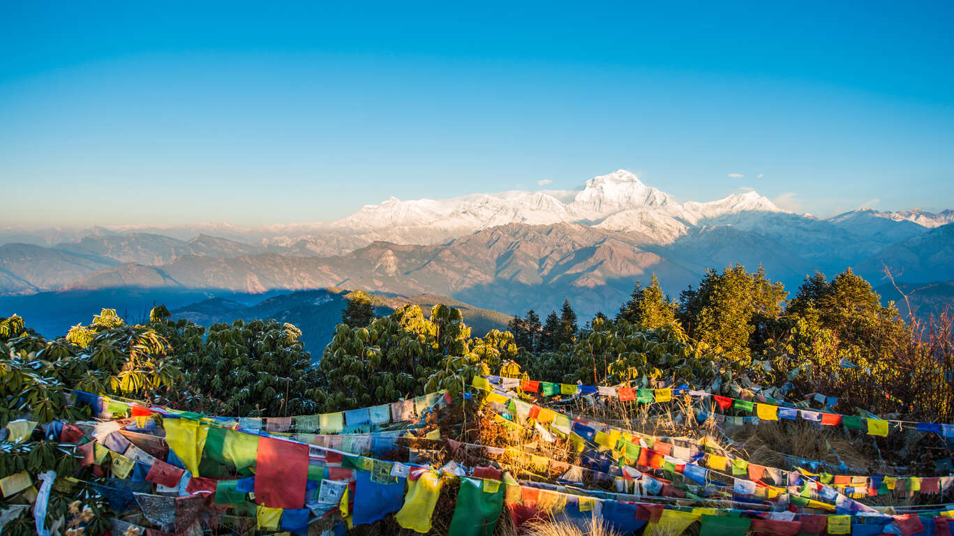 Katmandou et trek sur le balcon des Annapurnas