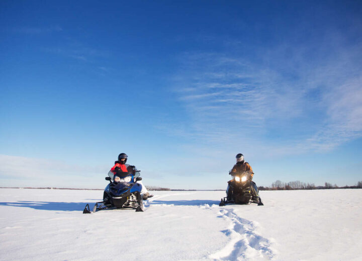 Raid en motoneige au Québec – Niveau intermédiaire