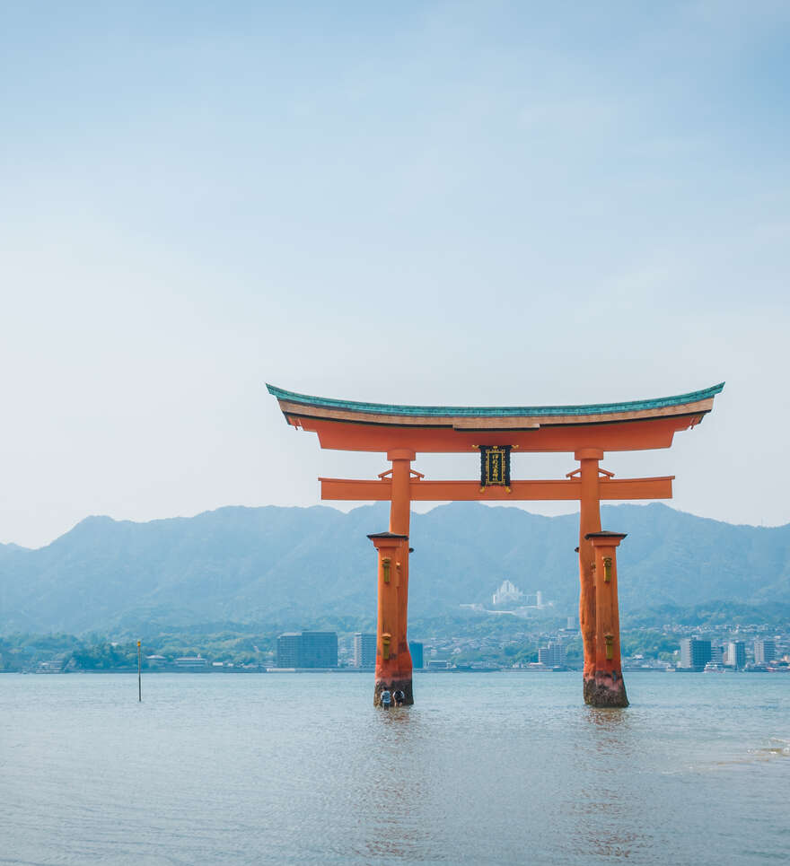 l’île de Miyajima en Avril 