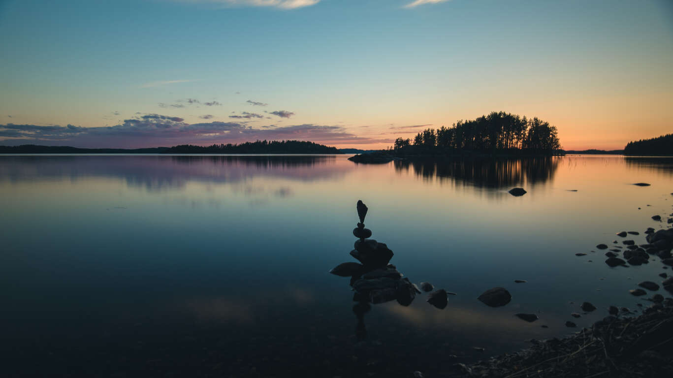 Douceur finlandaise, séjour sur une petite île privée