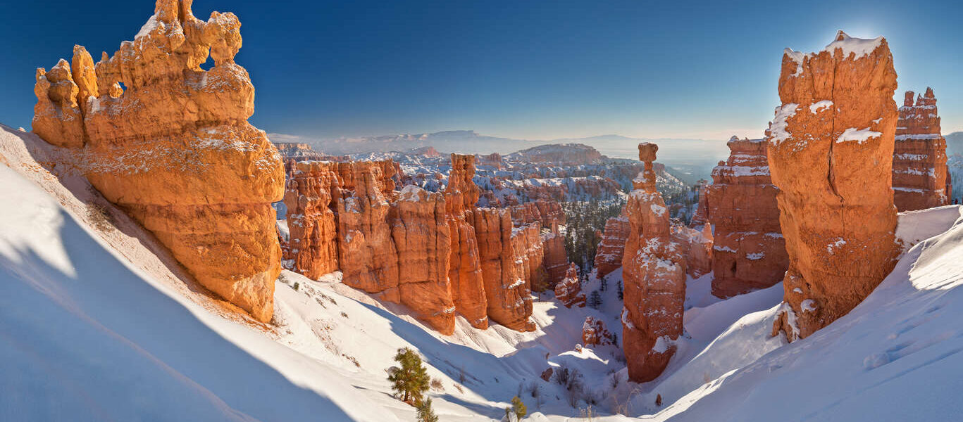Autotour dans l'ouest américain en hiver