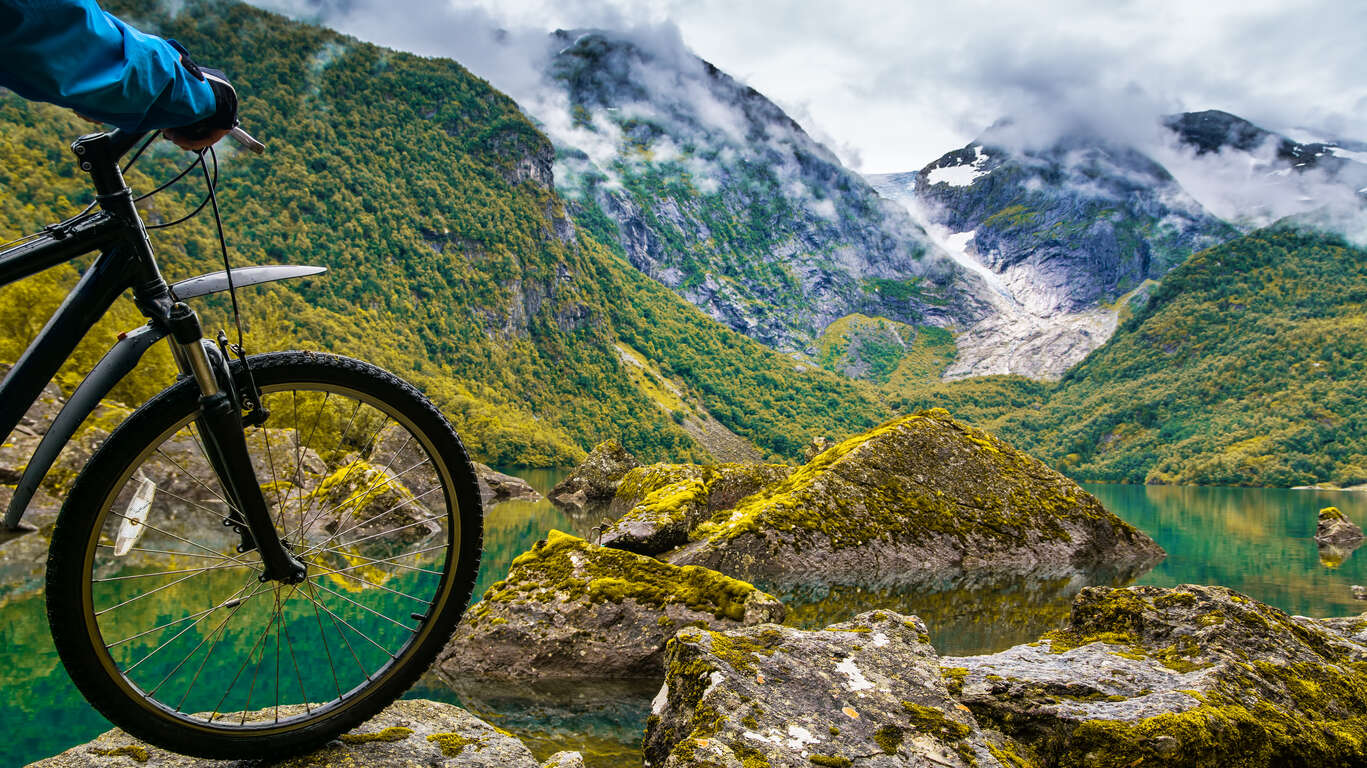 Week-end VTT dans les fjords